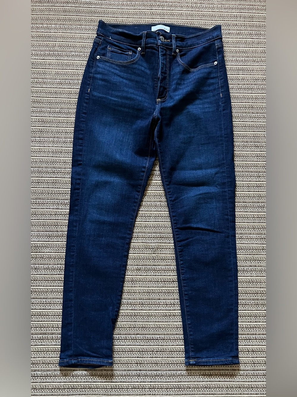 LOFT Dark Indigo Skinny Jeans